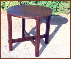 Gustav Stickley rare early lamp table circa 1901